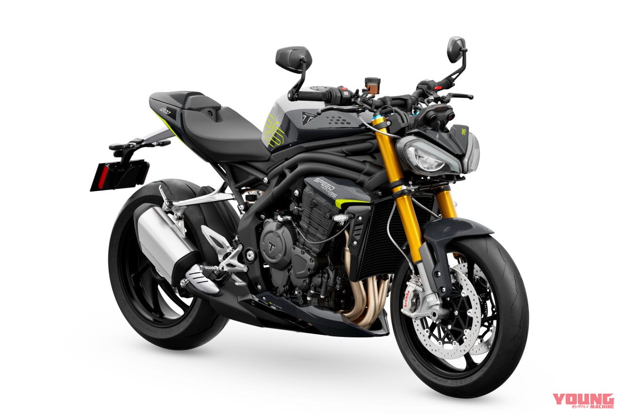 トライアンフ|スピードトリプル1200RS|2025年モデル|トライアンフ新型「スピードトリプル1200RS」登場! 222万5000円~227万円で4月発売