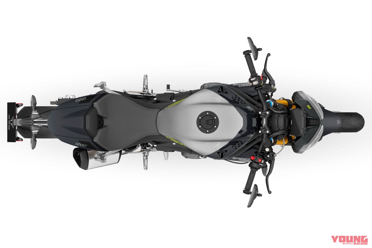 |トライアンフ新型「スピードトリプル1200RS」登場! 222万5000円~227万円で4月発売
