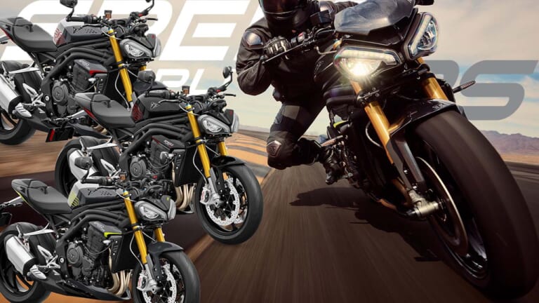トライアンフ新型「スピードトリプル1200RS」登場! 222万5000円~227万円で4月発売