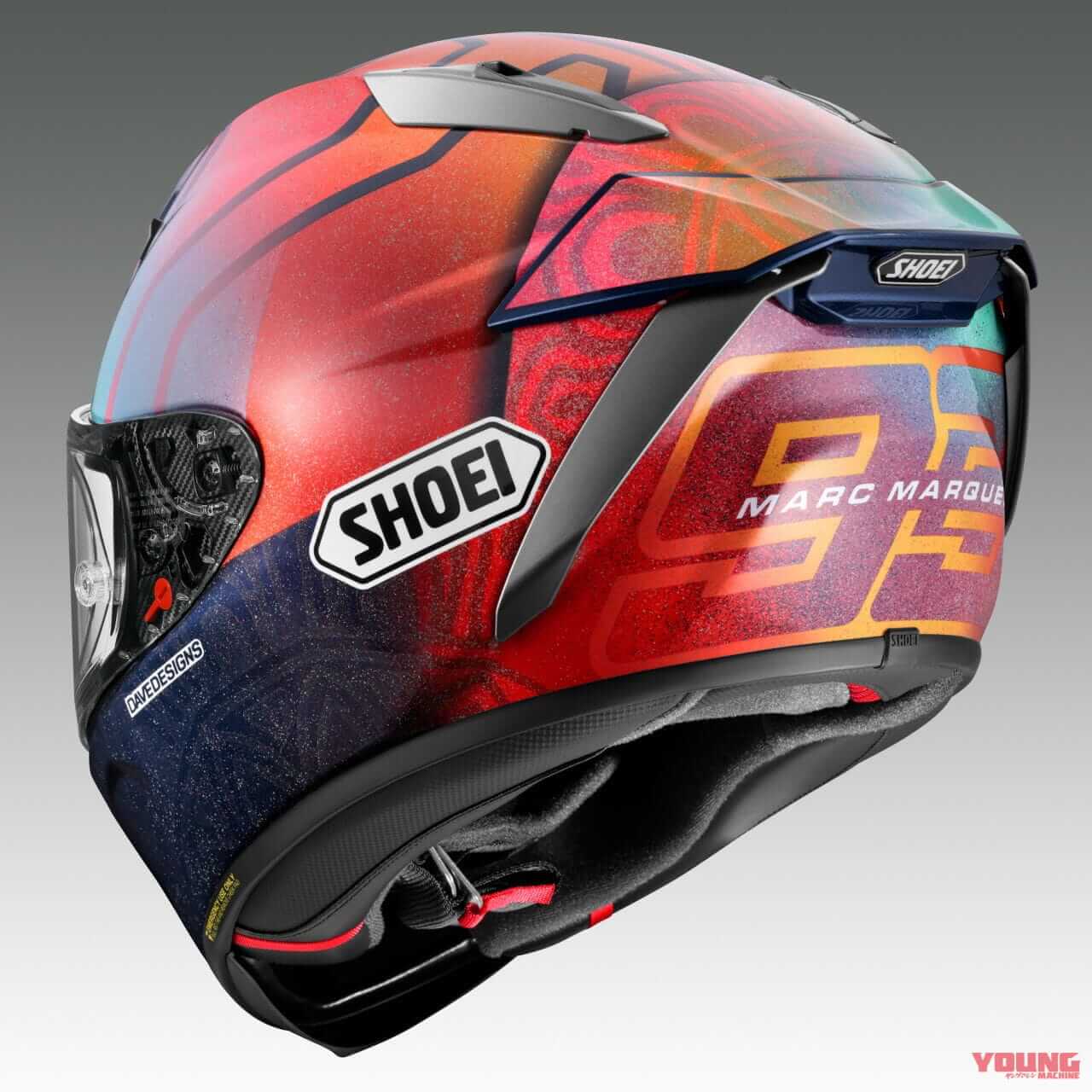 SHOEI|X-Fifeen MARQUEZ HOLI|2023年インドGP仕様の特別色! SHOEI「X-Fifeen MARQUEZ HOLI」が受注期間限定で発売