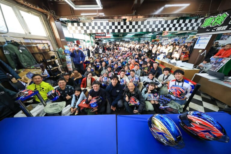 アライヘルメット PRESENTS。MotoGPライダー 小椋藍選手のサイン会が開催レポート