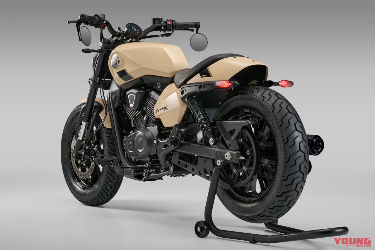 |「日本の免許制度にピッタリ」ベネリから400ccストリートクルーザーが登場! 「レオンチーノボバー400」国内導入熱望!