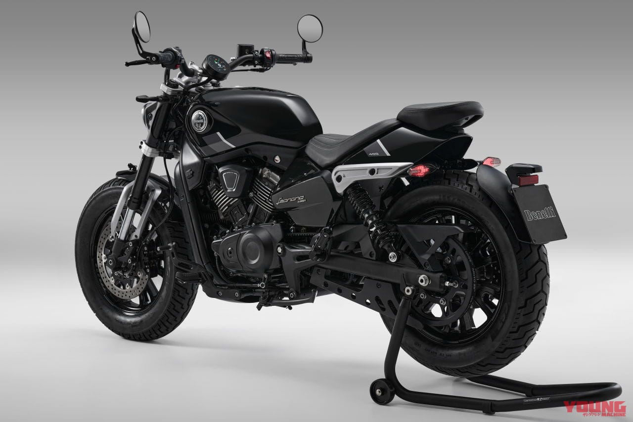 |「日本の免許制度にピッタリ」ベネリから400ccストリートクルーザーが登場! 「レオンチーノボバー400」国内導入熱望!