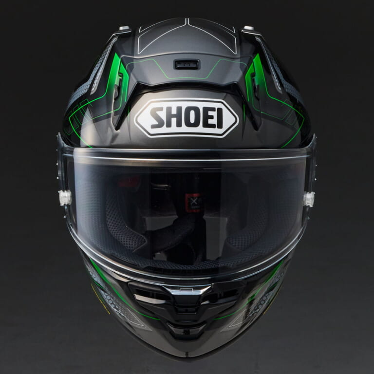 カワサキ X-Fifteen エスカレート|SHOEIの人気モデルにコラボカラー!『カワサキ X-Fifteen エスカレート』登場