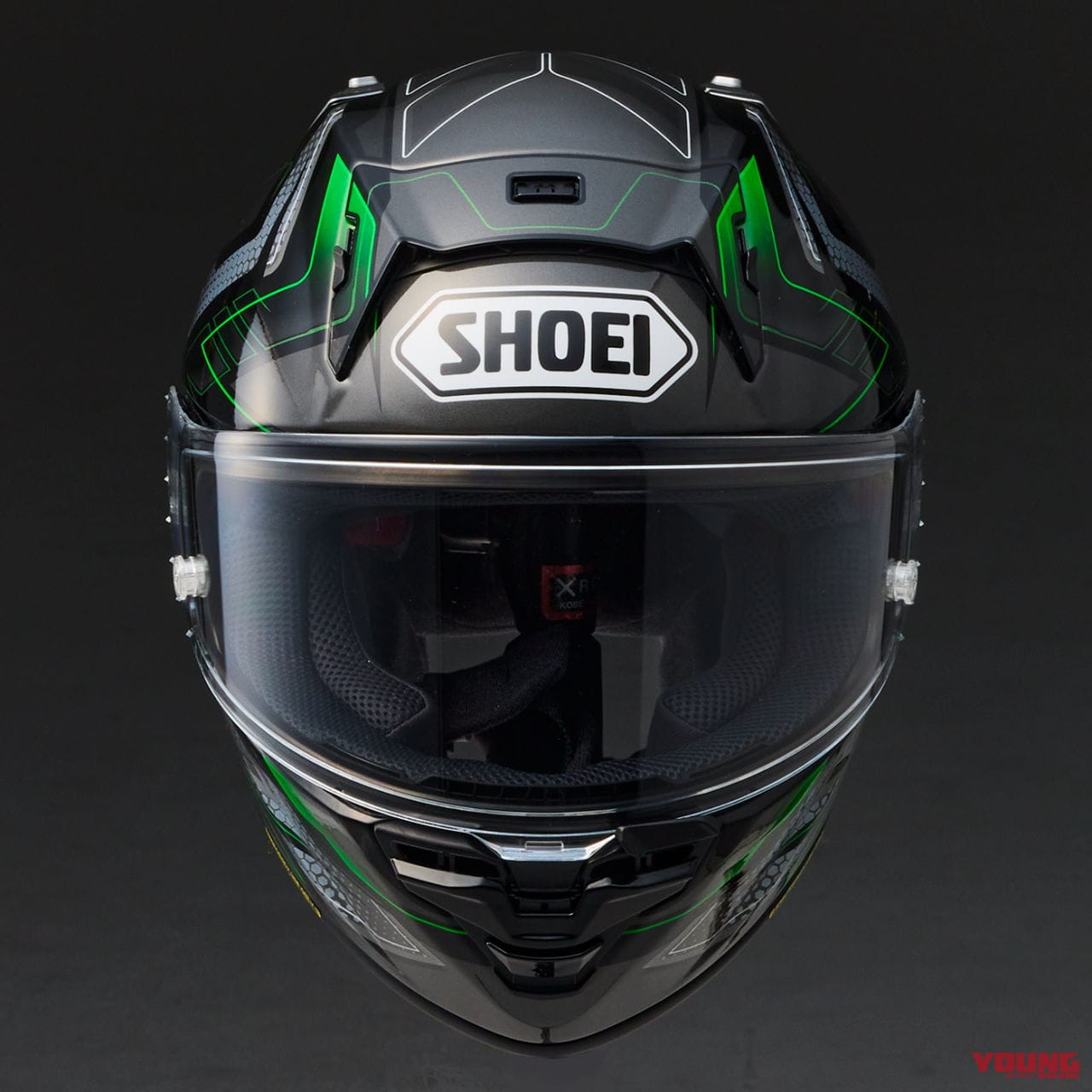 カワサキ X-Fifteen エスカレート|SHOEIの人気モデルにコラボカラー!『カワサキ X-Fifteen エスカレート』登場