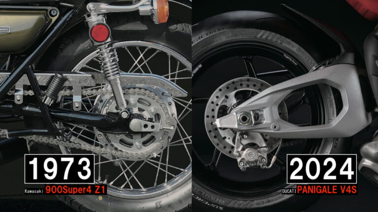 「50年でここまで変わるか?」プロが解説! スイングアームの理論と歴史「見た目も中身も全然違う」|シャープさが魅力のミドルストファイ! 購入前に読みたいヤマハMT-07<2025新型>関連記事3選