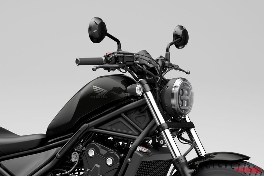 |ホンダ「レブル500」の2025年モデルは仕様変更あり! 純正OPも追加設定で2/20発売