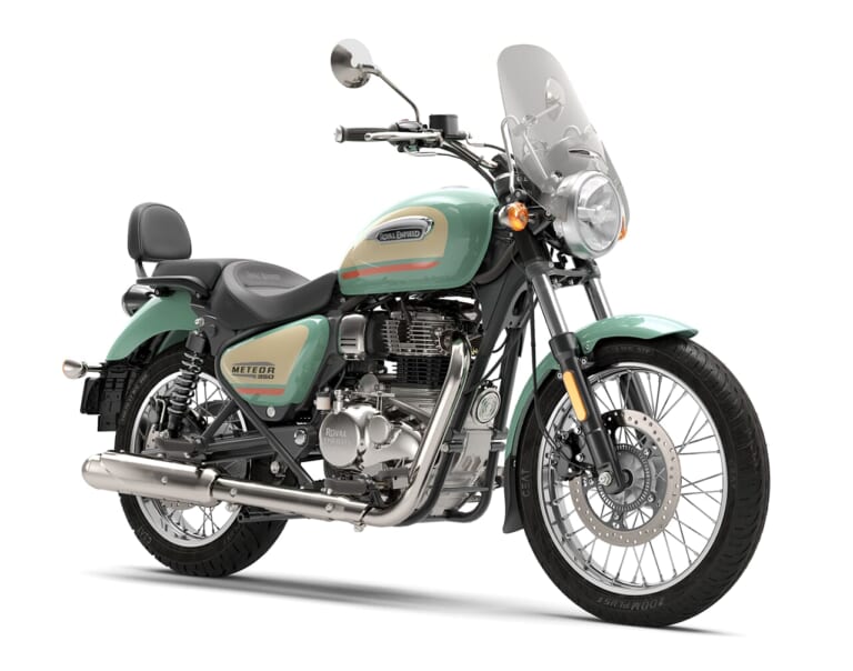 メテオ350|「オシャレで乗りやすい」初心者にもおすすめの、普通二輪免許で乗れるアメリカンバイク5選【2025年2月版】