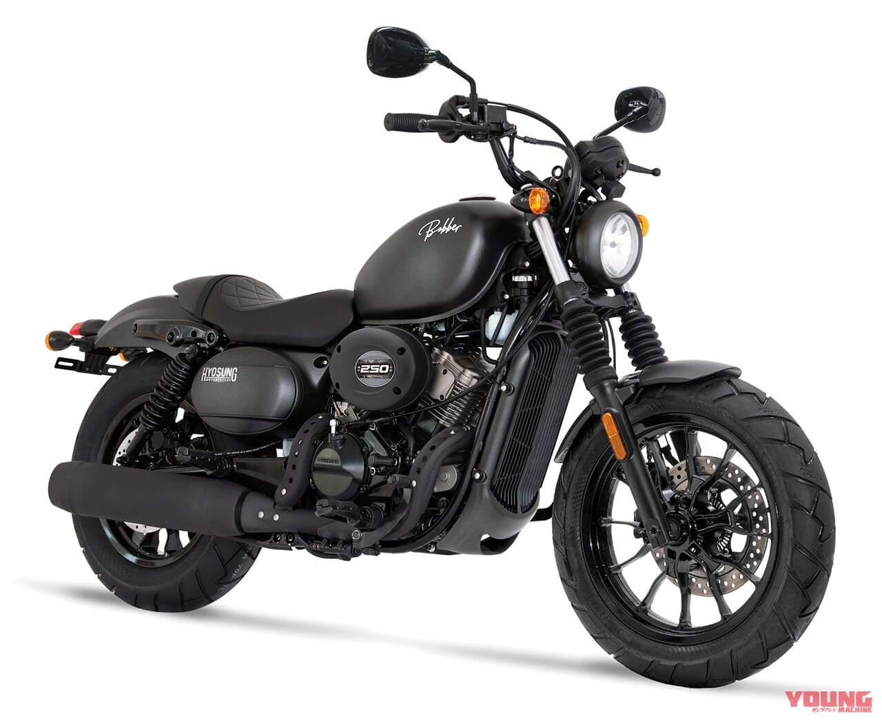 GV250S ボバー|「オシャレで乗りやすい」初心者にもおすすめの、普通二輪免許で乗れるアメリカンバイク5選【2025年2月版】