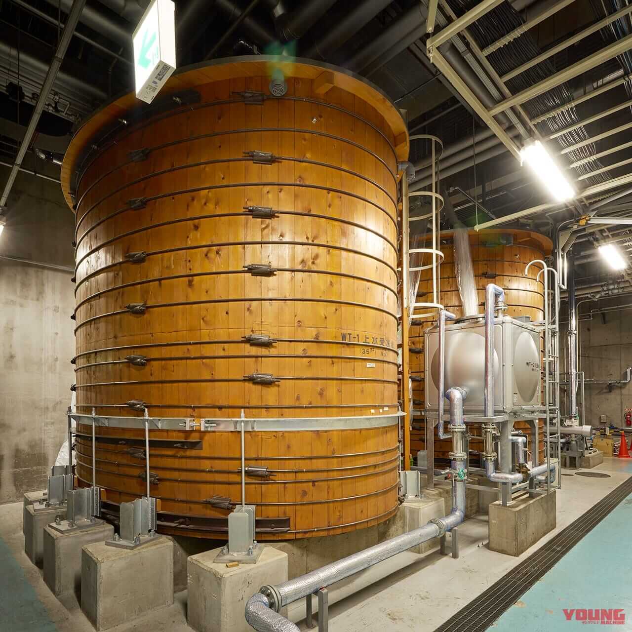 ヒバの大樽|「”宗一郎の水”?!」「 ヒバ樽もすごい」青山ビル見学ツアーにみる、グローバル企業としてのホンダ流哲学