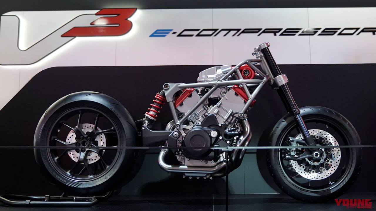 ホンダ|電動過給機付きV型3気筒エンジン|【SCOOP!】ホンダ「RC-V3R」爆誕へ!!? こうなったら鈴鹿8耐、V3エンジン+eターボで参戦してくれホンダ!!