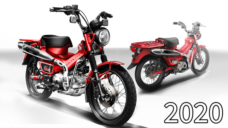 人気のアウトドアカブ! ホンダ「CT125ハンターカブ」歴代カラー大図鑑【初代2020年モデル】