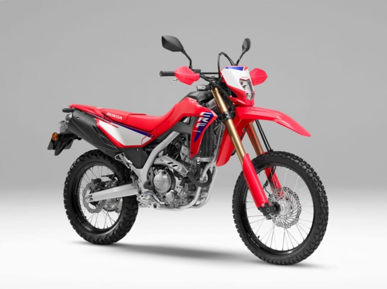 HONDA CRF250L〈s〉|2025新型ホンダ「CRF250L/ラリー」登場! 一部パーツのデザイン変更で快適性向上+ニューカラー