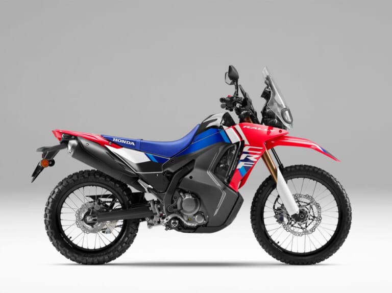 HONDA CRF250RALLY|2025新型ホンダ「CRF250L/ラリー」登場! 一部パーツのデザイン変更で快適性向上+ニューカラー