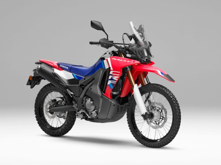 HONDA CRF250RALLY|2025新型ホンダ「CRF250L/ラリー」登場! 一部パーツのデザイン変更で快適性向上+ニューカラー
