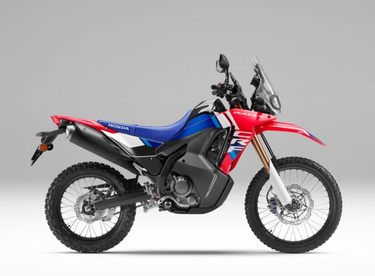 HONDA  CRF250RALLY〈s〉|2025新型ホンダ「CRF250L/ラリー」登場! 一部パーツのデザイン変更で快適性向上+ニューカラー