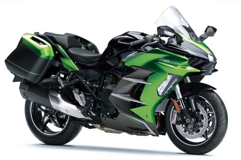 カワサキ|ニンジャH2 SX SE|2025年モデル|カワサキが「ニンジャH2 SX SE」の2025年モデルを3/1に発売! 前車追従クルコンほか電子制御サスを装備する最高峰ツアラー