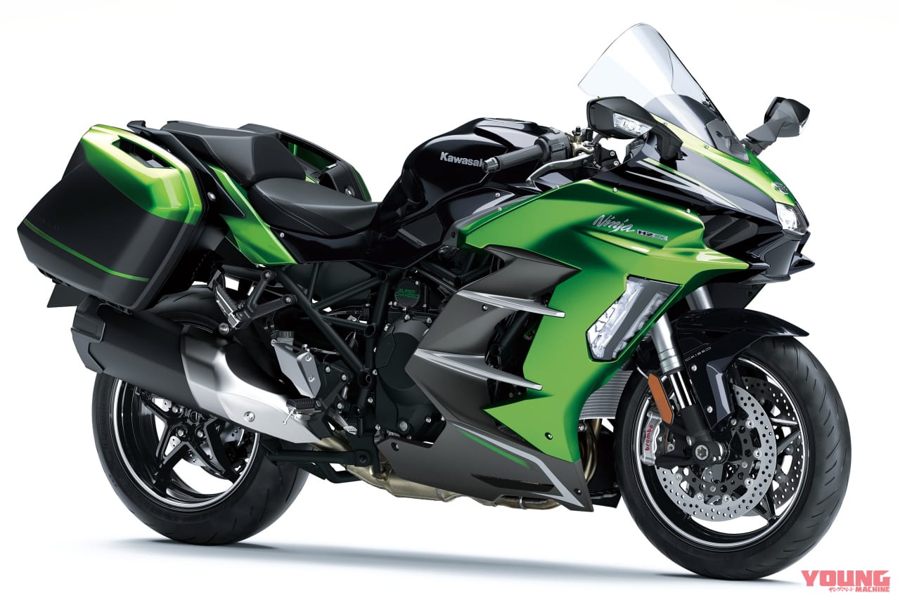 カワサキ|ニンジャH2 SX SE|2025年モデル|カワサキが「ニンジャH2 SX SE」の2025年モデルを3/1に発売! 前車追従クルコンほか電子制御サスを装備する最高峰ツアラー