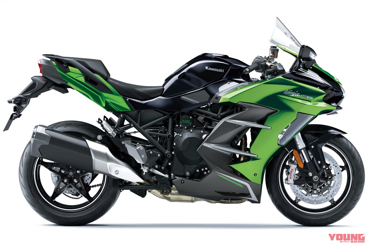 カワサキ|ニンジャH2 SX SE|2025年モデル|カワサキが「ニンジャH2 SX SE」の2025年モデルを3/1に発売! 前車追従クルコンほか電子制御サスを装備する最高峰ツアラー