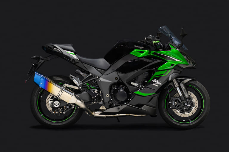 トリックスター Ninja 1000SX政府認証フルエキゾーストマフラーIKAZUCHI