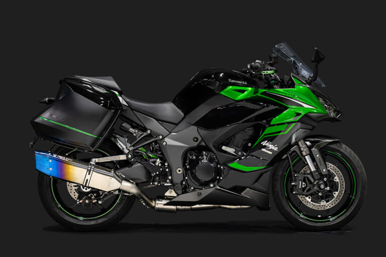 トリックスター Ninja 1000SX政府認証フルエキゾーストマフラーIKAZUCHI