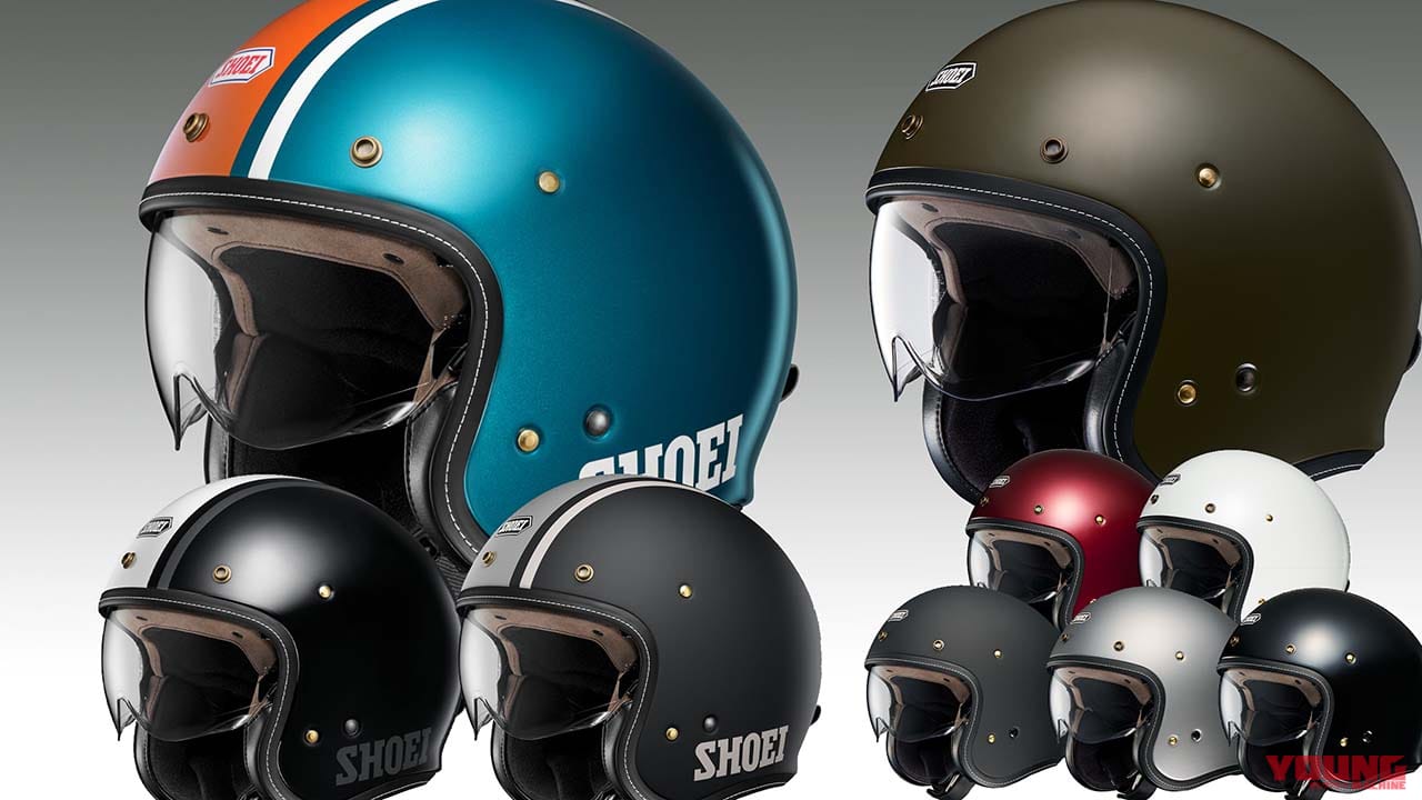 開閉シールド付きネオクラヘルメット SHOEI「J・O+」に新グラフィック&新色登場!