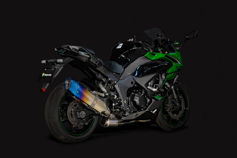 トリックスター Ninja 1000SX政府認証フルエキゾーストマフラーIKAZUCHI