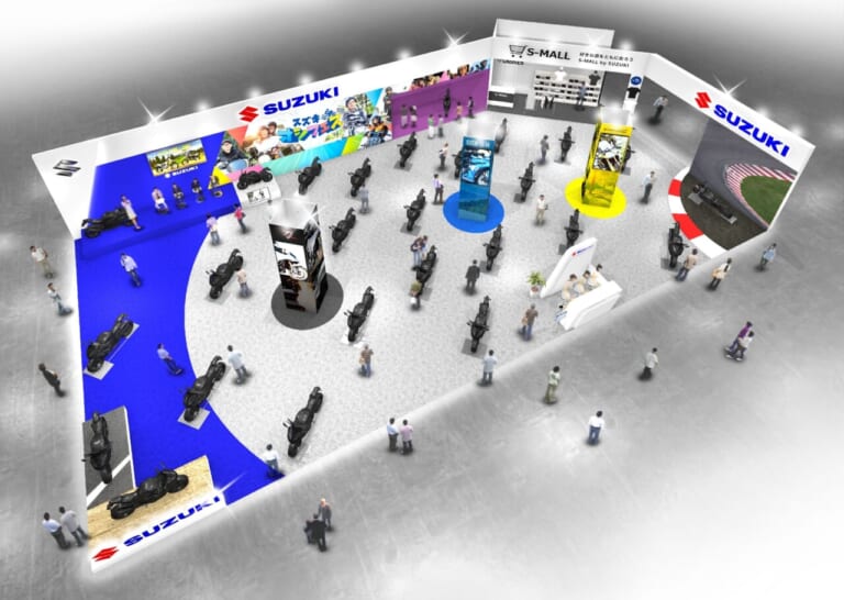 スズキブース|イメージ|【あるぞ隠し玉!!】東京・大阪モーターサイクルショー「ホンダ電動ターボV3」「YZF-R9」「DR-Z4S」など出展モデルが判明!