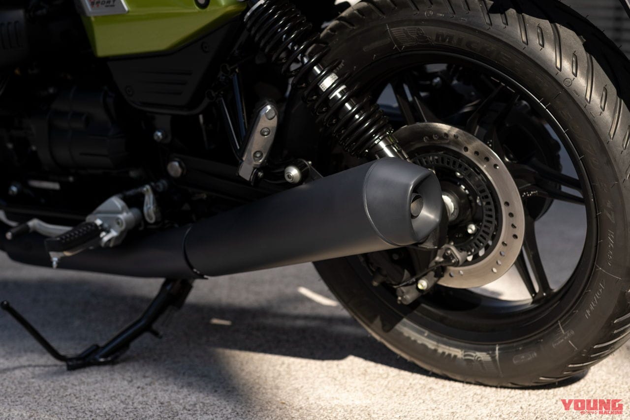 モトグッツィ|V7スポルト|2025年モデル|伝説のモトグッツィ「V7スポルト」が復活!! 倒立フォークなどを装備して2/26受注開始、8月出荷へ【新型V7シリーズ】