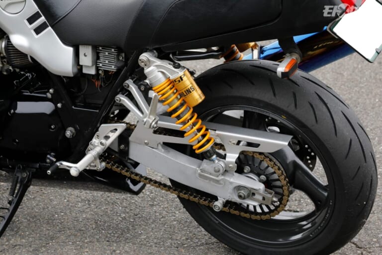 アストライド｜参加車両｜SUZUKI GSX1100S｜リヤサスペンション