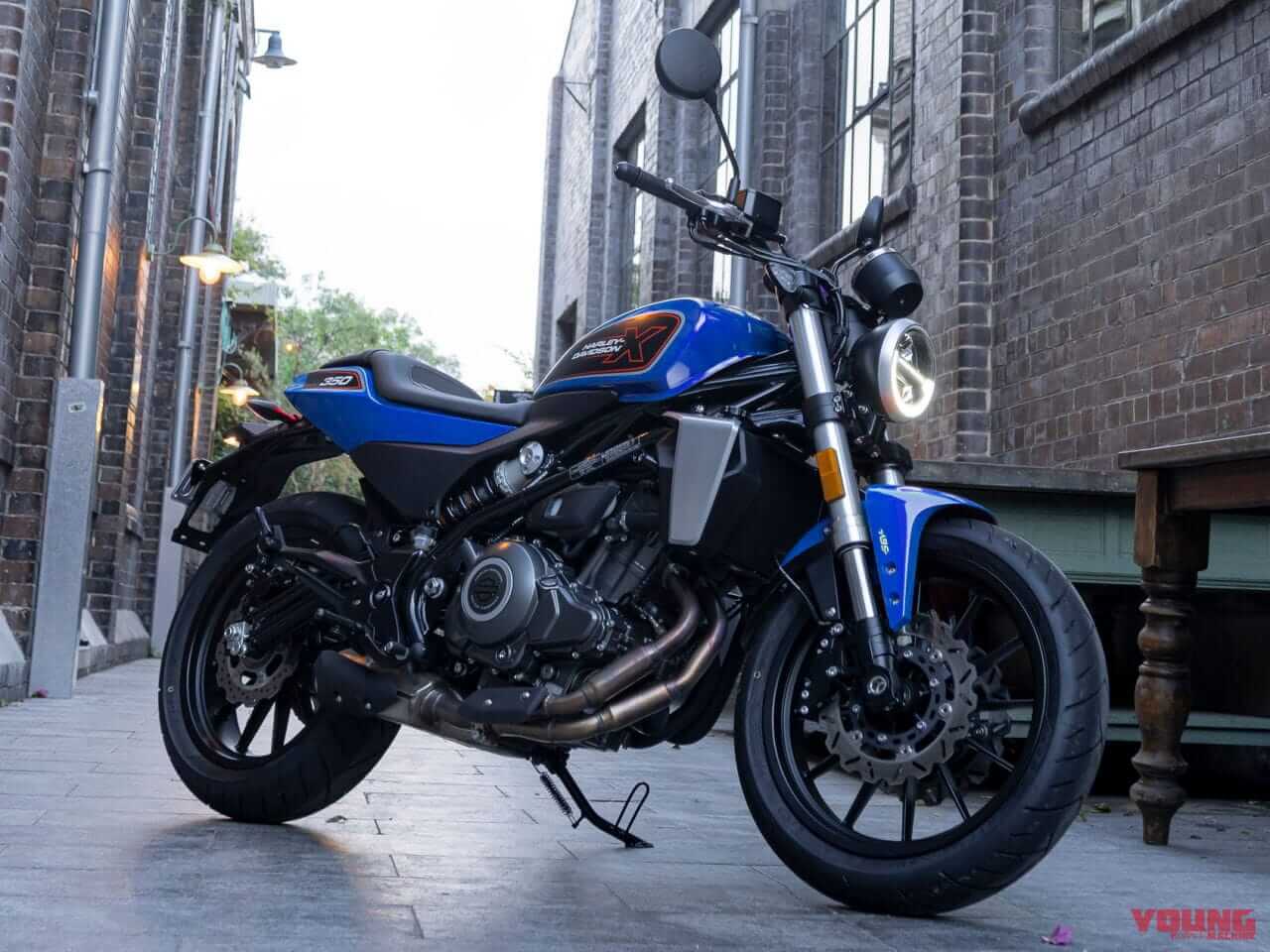 ハーレーダビッドソン|X350|【2025年4月版】シート高780mm以下の400ccバイク11選! 地面に足が着くのはやっぱり安心