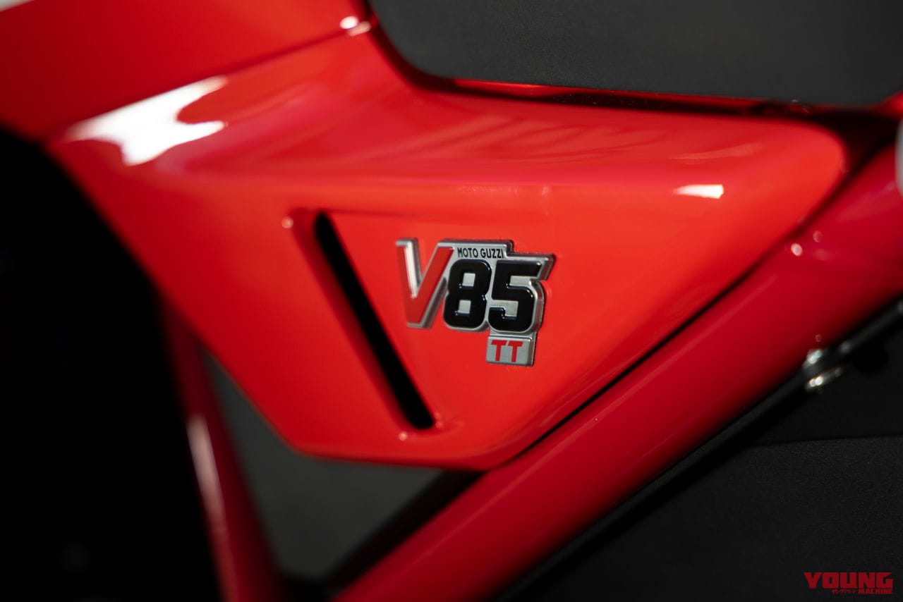 モトグッツィ|V85TT ロッソフジ|日本国旗がモチーフ! イタリア製モトグッツィ「V85TT ロッソフジ」国内発売