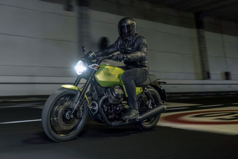 モトグッツィ|V7スポルト|2025年モデル|伝説のモトグッツィ「V7スポルト」が復活!! 倒立フォークなどを装備して2/26受注開始、8月出荷へ【新型V7シリーズ】