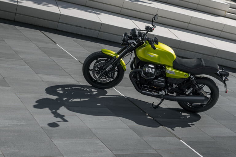 モトグッツィ|V7スポルト|2025年モデル|伝説のモトグッツィ「V7スポルト」が復活!! 倒立フォークなどを装備して2/26受注開始、8月出荷へ【新型V7シリーズ】