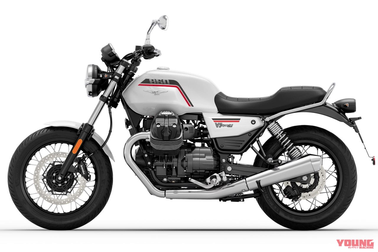 モトグッツィ|V7スペシャル|2025年モデル|伝説のモトグッツィ「V7スポルト」が復活!! 倒立フォークなどを装備して2/26受注開始、8月出荷へ【新型V7シリーズ】