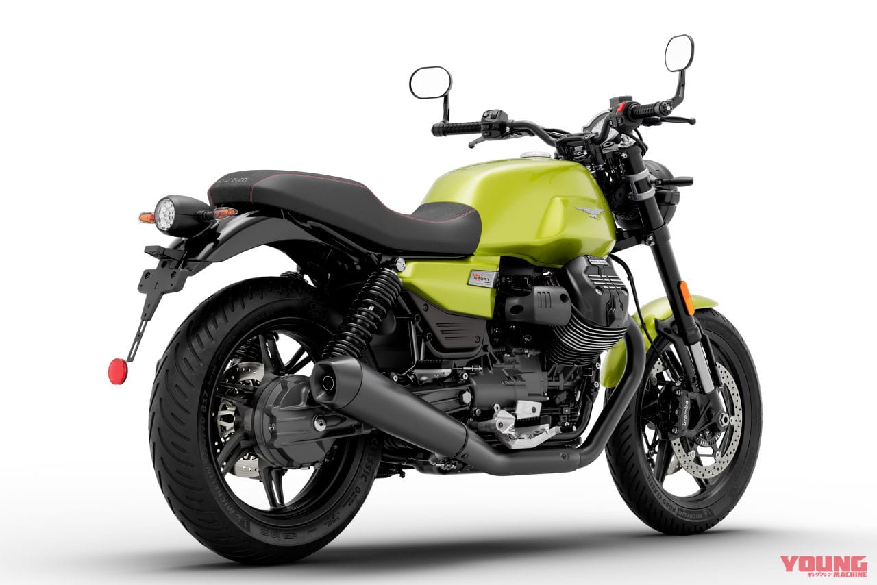 モトグッツィ|V7スポルト|2025年モデル|伝説のモトグッツィ「V7スポルト」が復活!! 倒立フォークなどを装備して2/26受注開始、8月出荷へ【新型V7シリーズ】
