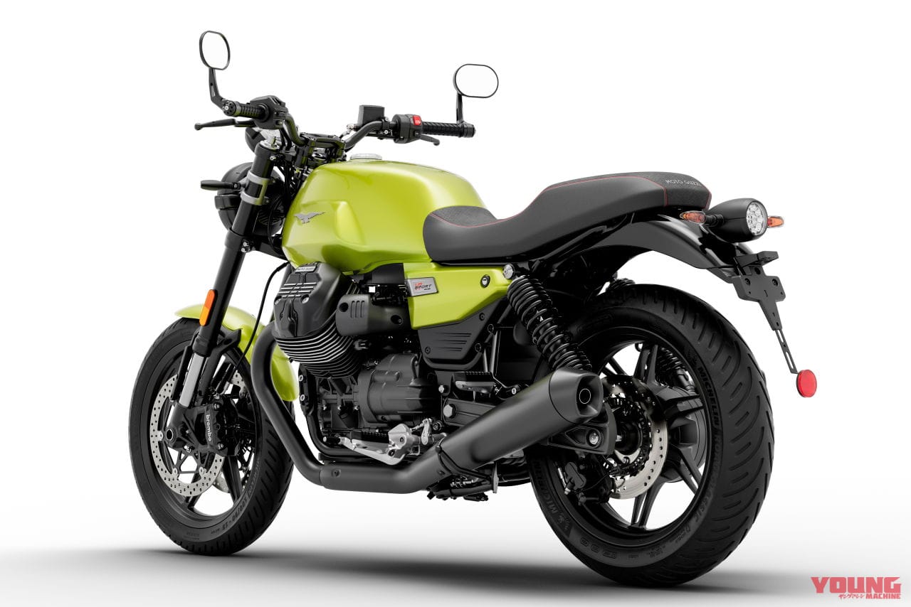モトグッツィ|V7スポルト|2025年モデル|伝説のモトグッツィ「V7スポルト」が復活!! 倒立フォークなどを装備して2/26受注開始、8月出荷へ【新型V7シリーズ】