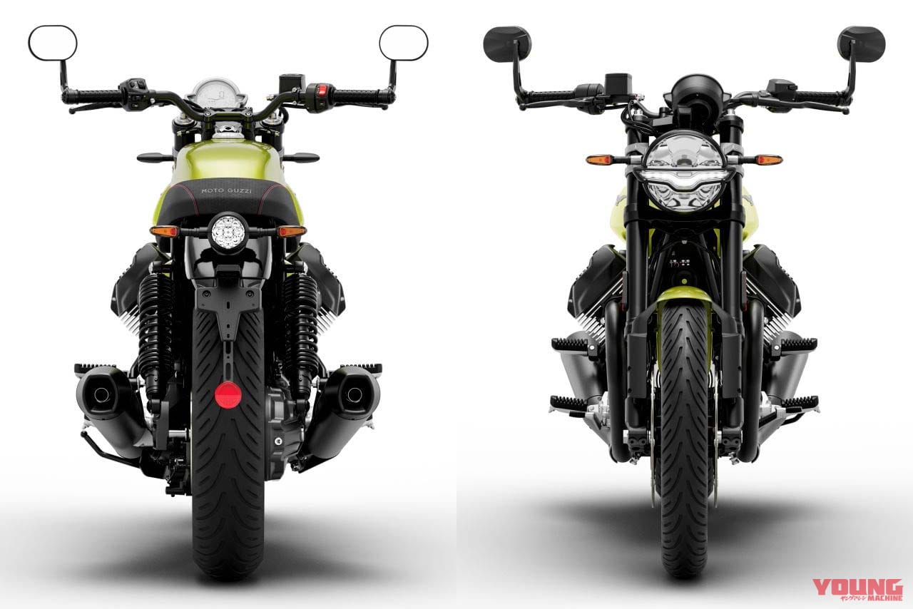 モトグッツィ|V7スポルト|2025年モデル|伝説のモトグッツィ「V7スポルト」が復活!! 倒立フォークなどを装備して2/26受注開始、8月出荷へ【新型V7シリーズ】