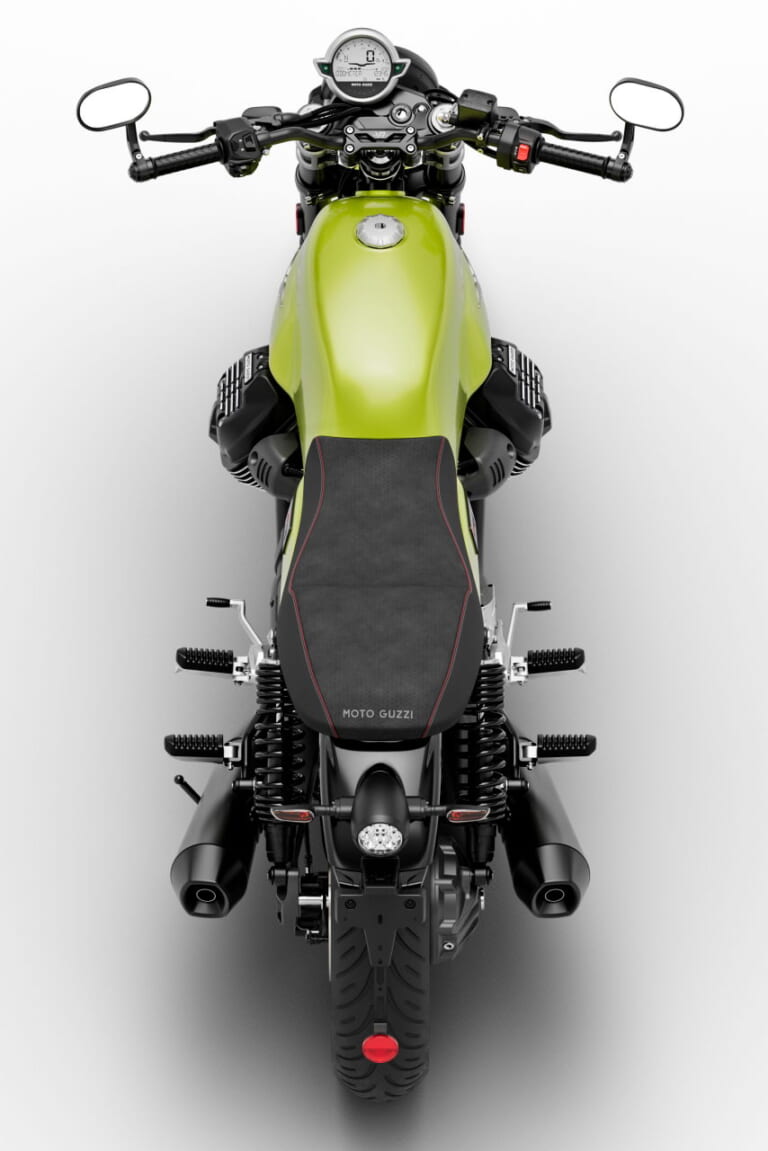 モトグッツィ|V7スポルト|2025年モデル|伝説のモトグッツィ「V7スポルト」が復活!! 倒立フォークなどを装備して2/26受注開始、8月出荷へ【新型V7シリーズ】