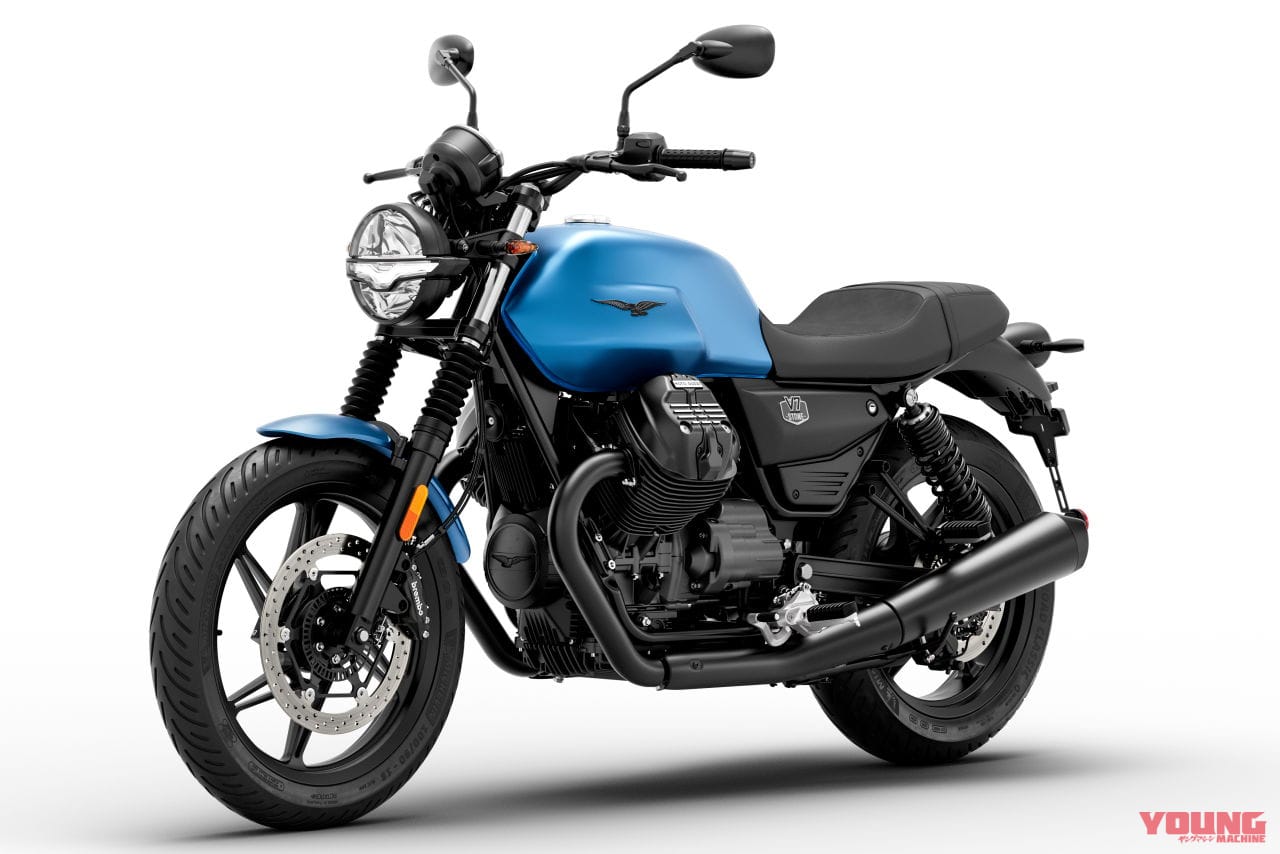 モトグッツィ|V7ストーン|2025年モデル|伝説のモトグッツィ「V7スポルト」が復活!! 倒立フォークなどを装備して2/26受注開始、8月出荷へ【新型V7シリーズ】