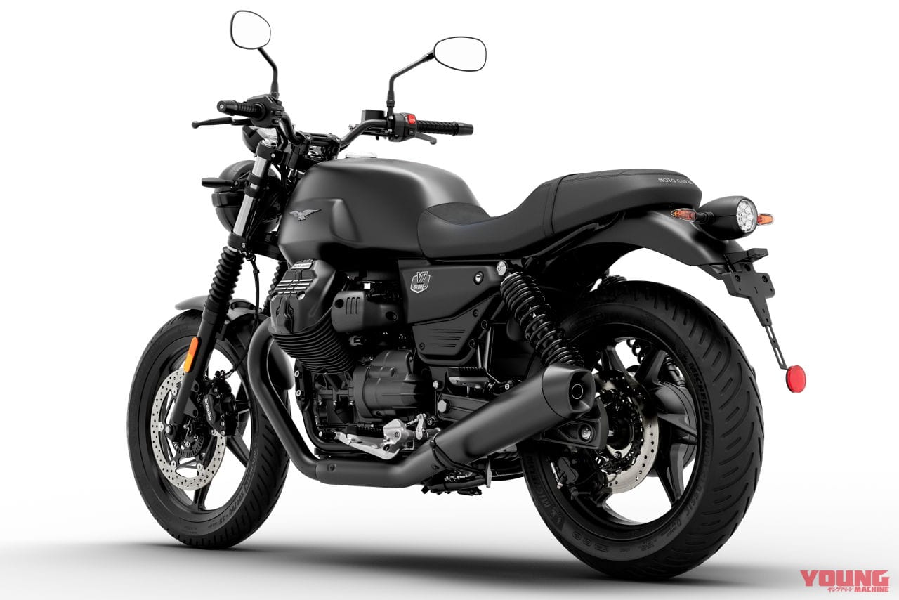 モトグッツィ|V7ストーン|2025年モデル|伝説のモトグッツィ「V7スポルト」が復活!! 倒立フォークなどを装備して2/26受注開始、8月出荷へ【新型V7シリーズ】