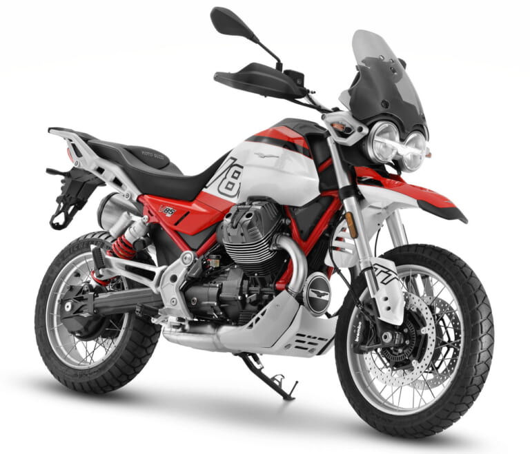 モトグッツィ|V85TT ロッソフジ|日本国旗がモチーフ! イタリア製モトグッツィ「V85TT ロッソフジ」国内発売