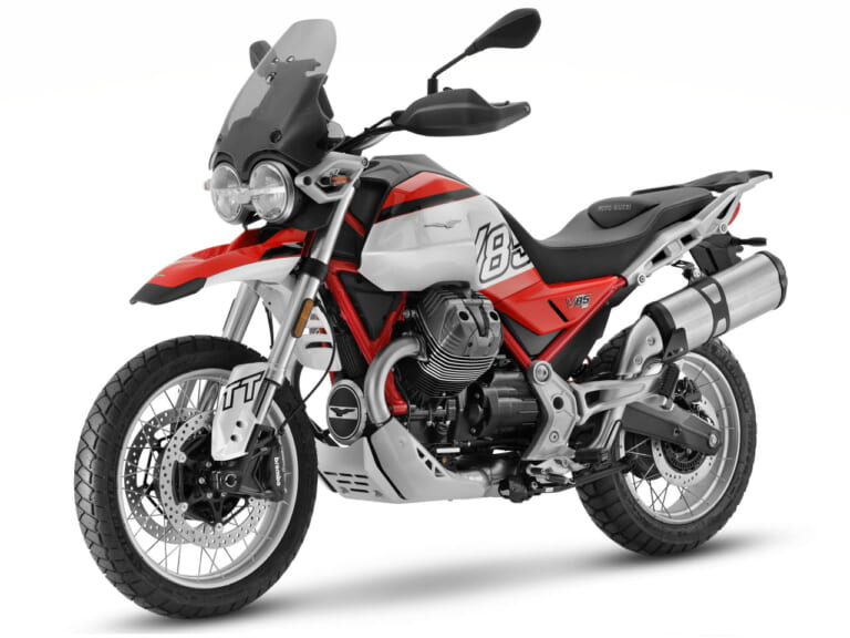 モトグッツィ|V85TT ロッソフジ|日本国旗がモチーフ! イタリア製モトグッツィ「V85TT ロッソフジ」国内発売