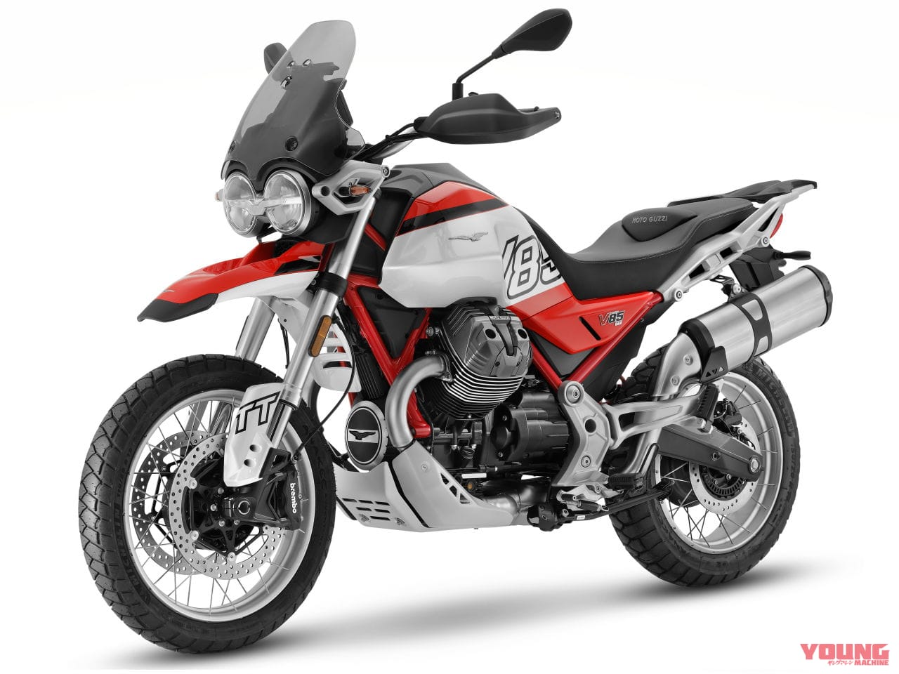 モトグッツィ|V85TT ロッソフジ|日本国旗がモチーフ! イタリア製モトグッツィ「V85TT ロッソフジ」国内発売