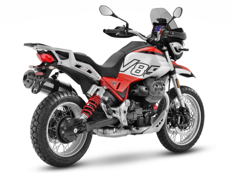 モトグッツィ|V85TT ロッソフジ|日本国旗がモチーフ! イタリア製モトグッツィ「V85TT ロッソフジ」国内発売
