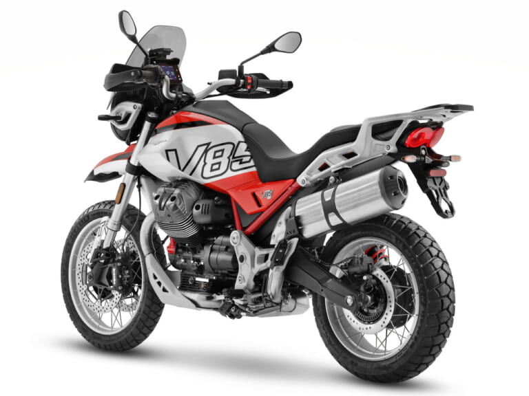 モトグッツィ|V85TT ロッソフジ|日本国旗がモチーフ! イタリア製モトグッツィ「V85TT ロッソフジ」国内発売