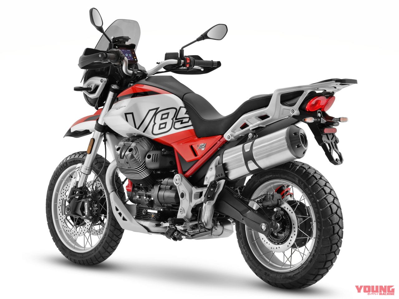 モトグッツィ|V85TT ロッソフジ|日本国旗がモチーフ! イタリア製モトグッツィ「V85TT ロッソフジ」国内発売