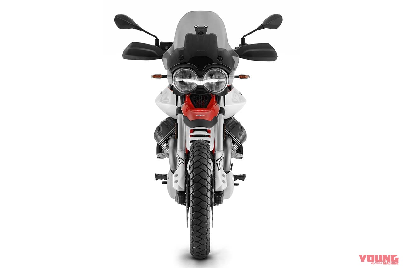 モトグッツィ|V85TT ロッソフジ|日本国旗がモチーフ! イタリア製モトグッツィ「V85TT ロッソフジ」国内発売