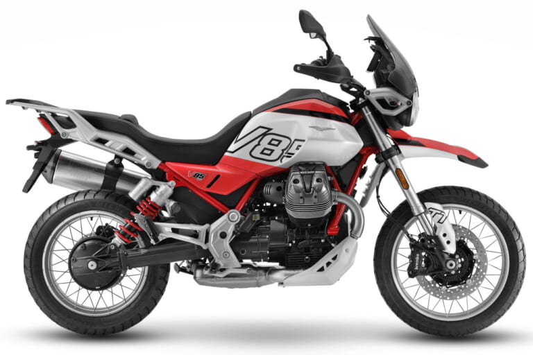 モトグッツィ|V85TT ロッソフジ|日本国旗がモチーフ! イタリア製モトグッツィ「V85TT ロッソフジ」国内発売