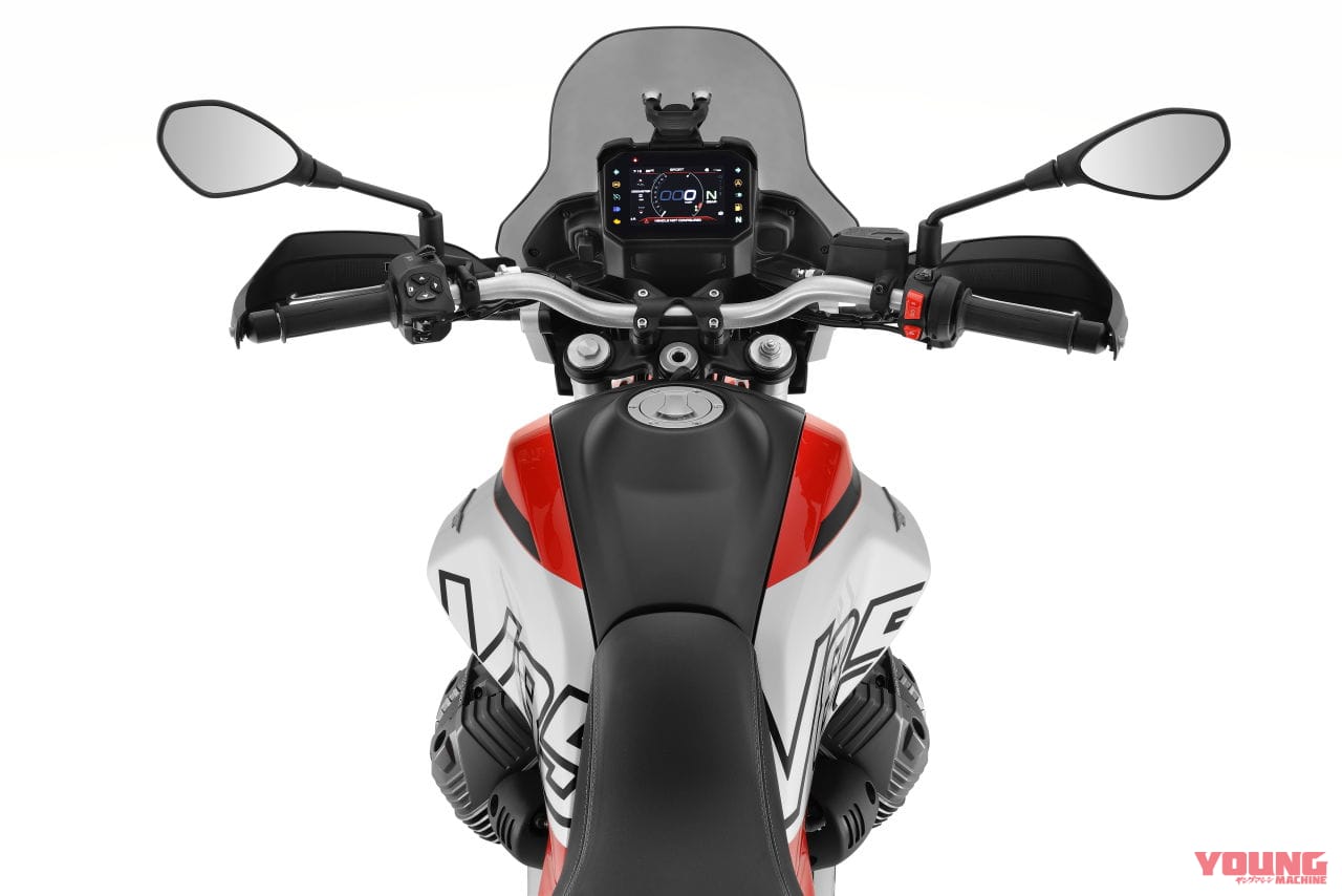 モトグッツィ|V85TT ロッソフジ|日本国旗がモチーフ! イタリア製モトグッツィ「V85TT ロッソフジ」国内発売